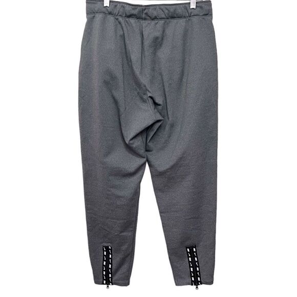 NIKE THERMA Fleece Athletic Jogger, Gray, Zip Ankles BV5171 Size M - Picture 2 of 7